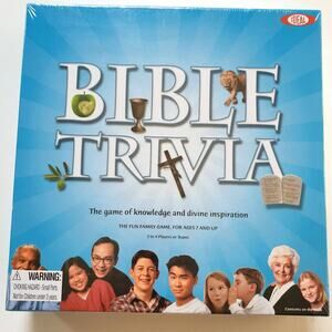 NEW Bible Trivia Board Game Ideal Jesus Christian Old New Testament Easter Gift